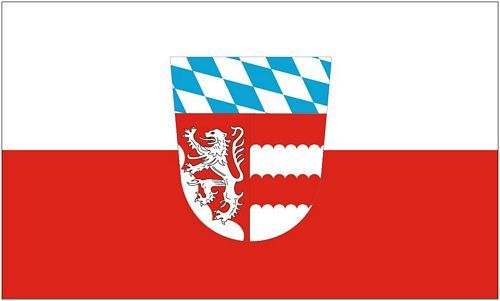 Fahne / Flagge Landkreis Dingolfing Landau 90 x 150 cm