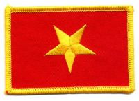 Fahnen Aufnäher Vietnam Fahnen Aufnäher Vietnam