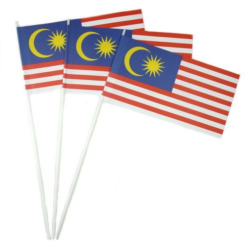 Papierfahnen Malaysia