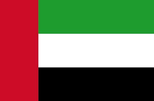 Fahnen Aufkleber Sticker Vereinigte Arabische Emirate