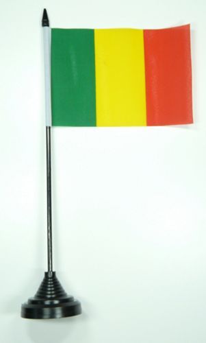 Fahne / Tischflagge Mali NEU 11 x 16 cm Flaggen