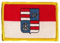 Fahnen Aufnäher Kroatien - Dubrovnik Neretva Fahnen Aufnäher Kroatien - Dubrovnik Neretva