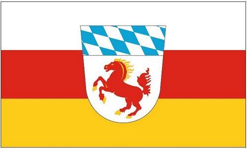 Fahne / Flagge Landkreis Erding 90 x 150 cm