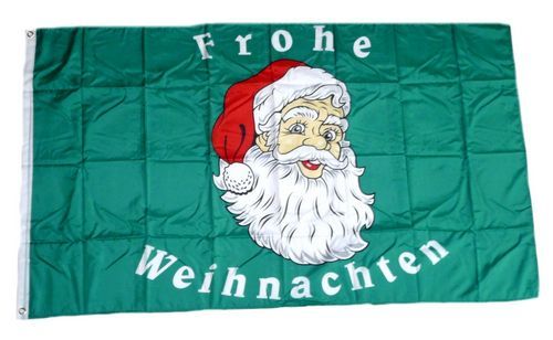 Fahne / Flagge Frohe Weihnachten 90 x 150 cm