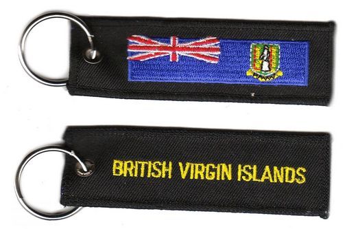 Schlüsselanhänger British Virgin Island