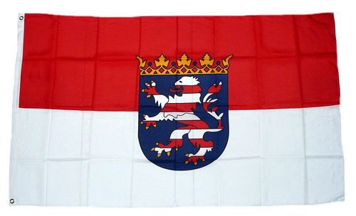 Flagge / Fahne Hessen Hissflagge 90 x 150 cm
