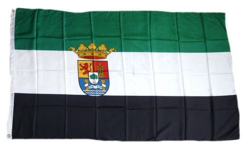 Fahne / Flagge Spanien - Extremadura 90 x 150 cm