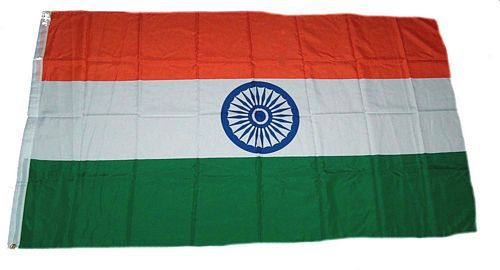 Flagge / Fahne Indien Hissflagge 90 x 150 cm