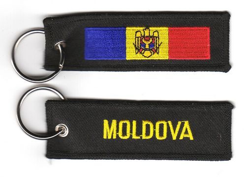 Fahnen Schlüsselanhänger Moldawien