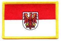 Fahnen Aufnäher Brandenburg Fahnen Aufnäher Brandenburg
