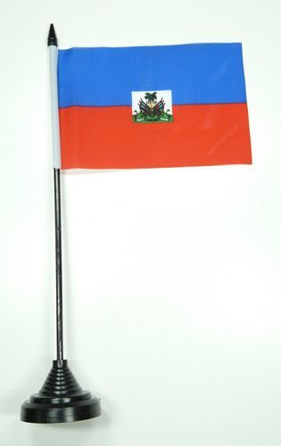 Fahne / Tischflagge Haiti 11 x 16 cm Flaggen