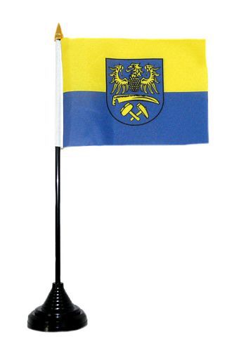 Tischfahne Oberschlesien 11 x 16 cm Flagge Fahne