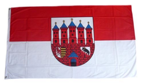 Fahne / Flagge Zerbst 90 x 150 cm