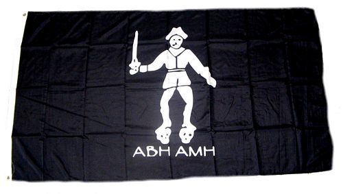 Fahne / Flagge Pirat Abh Amh 90 x 150 cm