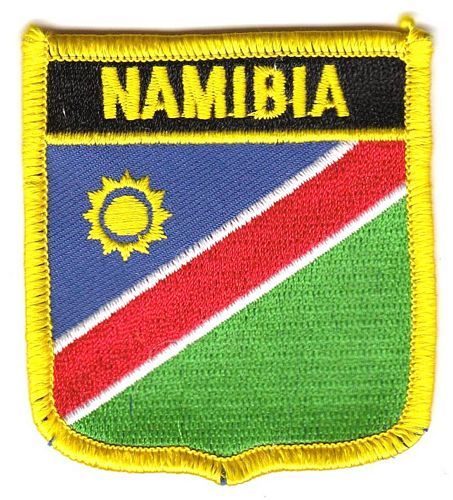 Wappen Aufnäher Fahne Namibia