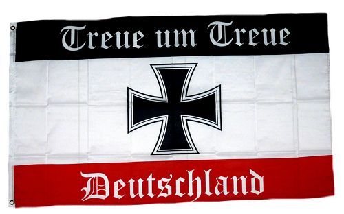 Fahne / Flagge Deutschland Treue um Treue 90 x 150 cm