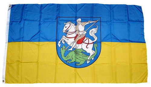 Flagge / Fahne Hattingen Hissflagge 90 x 150 cm