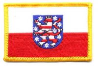 Fahnen Aufnäher Thüringen Fahnen Aufnäher Thüringen