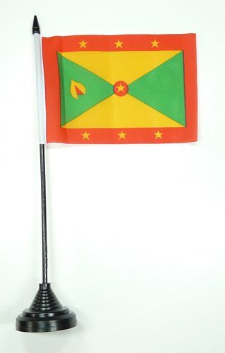 Fahne / Tischflagge Grenada 11 x 16 cm Flaggen