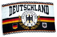 Fahne / Flagge Deutschland 4 Sterne Lorbeer 90 x 150 cm Fahne / Flagge Deutschland 4 Sterne Lorbeer 90 x 150 cm