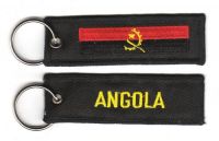 Fahnen Schlüsselanhänger Angola Fahnen Schlüsselanhänger Angola