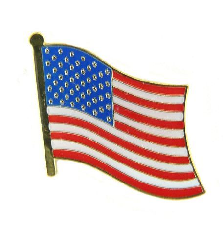 Flaggen Pin USA