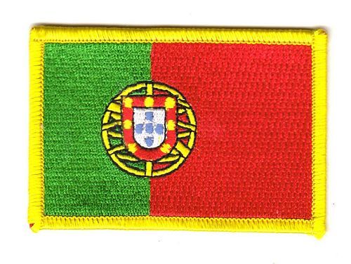 Fahnen Aufnäher Portugal