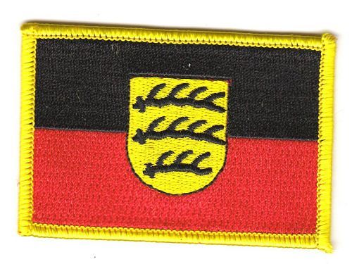Fahnen Aufnäher Württemberg Hohenzollern