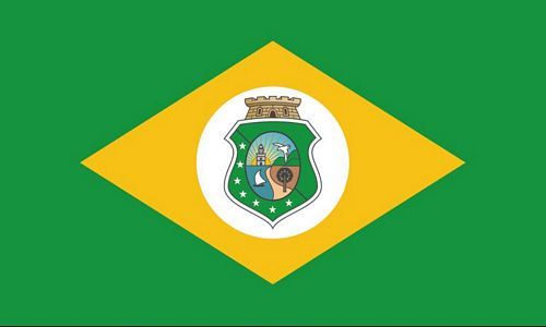Fahne / Flagge Brasilien - Ceará 90 x 150 cm