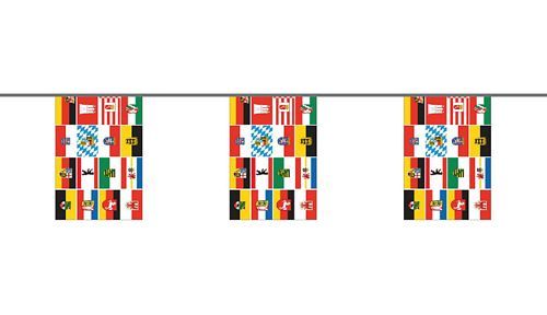 Flaggenkette Deutschland 16 Bundesländer 6 m