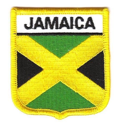 Wappen Aufnäher Fahne Jamaika