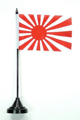 Fahne / Tischflagge Japan Marine NEU 11 x 16 cm Flaggen