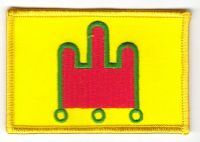 Fahnen Aufnäher Frankreich - Auvergne Fahne Fahnen Aufnäher Frankreich - Auvergne Fahne