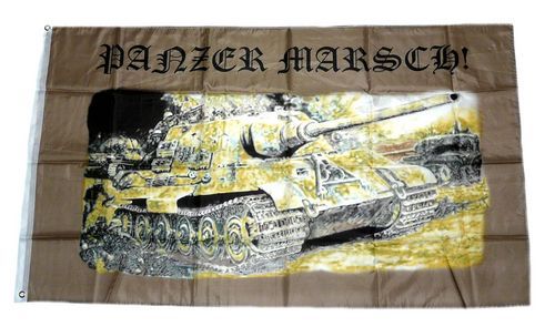 Fahne / Flagge Panzer Marsch 90 x 150 cm