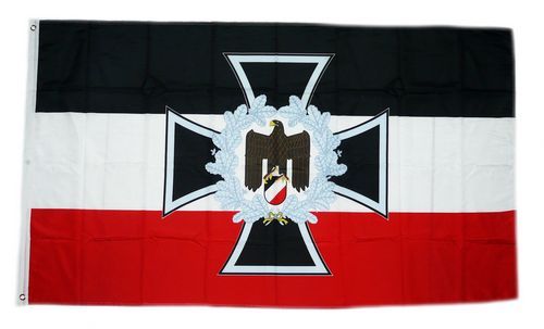 Flagge Deutschland mit Adler Fahne Deutschland mit Adler