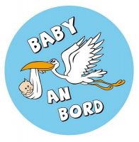 Aufkleber Sticker Baby an Bord Junge Aufkleber Sticker Baby an Bord Junge