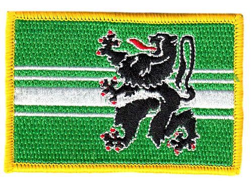 Fahnen Aufnäher Belgien - Ostflandern Fahne Flagge Patch