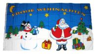 Fahne / Flagge Weihnachten Schneemann 90 x 150 cm Fahne / Flagge Weihnachten Schneemann 90 x 150 cm