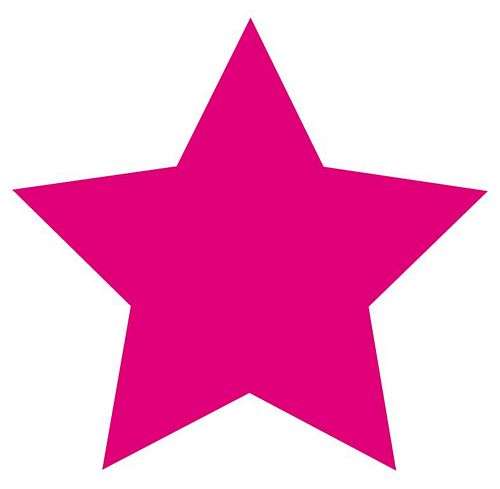 U24 Aufkleber Gendern - Nein Danke rosa Autoaufkleber Sticker 9 x 9 cm  Konturschnitt