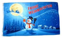 Fahne / Flagge Frohe Weihnachten Mond 90 x 150 cm Fahne / Flagge Frohe Weihnachten Mond 90 x 150 cm