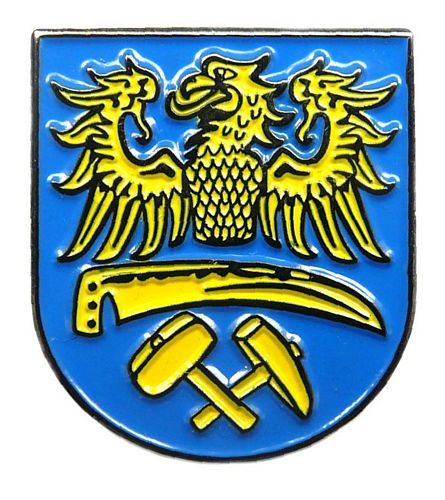 Pin Oberschlesien Wappen Anstecker NEU Anstecknadel