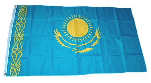 Flagge / Fahne Kasachstan Hissflagge 90 x 150 cm