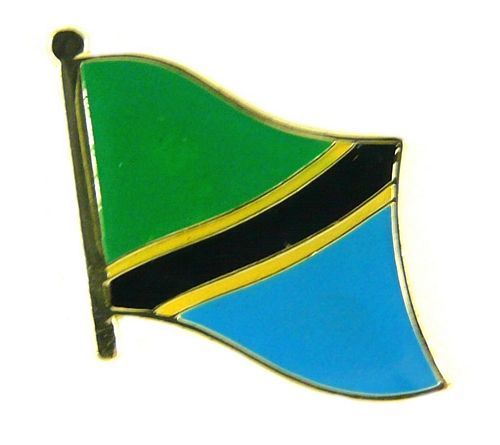 Flaggen Pin Tansania