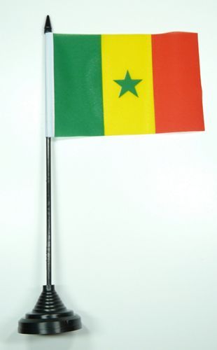 Fahne / Tischflagge Senegal NEU 11 x 16 cm Flaggen