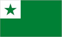 Fahne / Flagge Esperanto 90 x 150 cm Fahne / Flagge Esperanto 90 x 150 cm