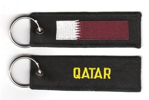 Fahnen Schlüsselanhänger Katar