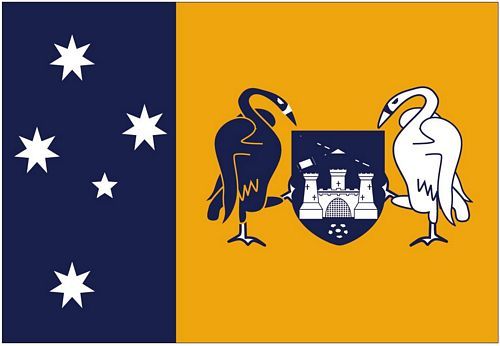 Fahnen Aufkleber Sticker Australien - Hauptstadtterritorium