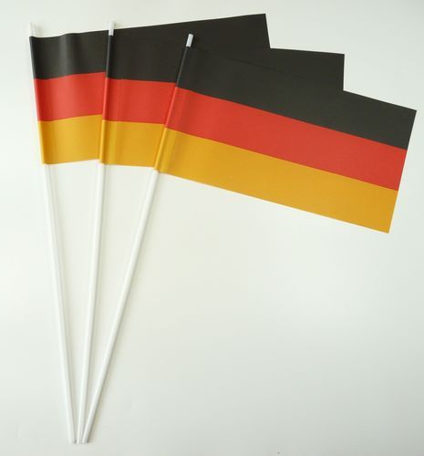 10 Papierfähnchen Deutschland Papierfahnen Fahne Flagge