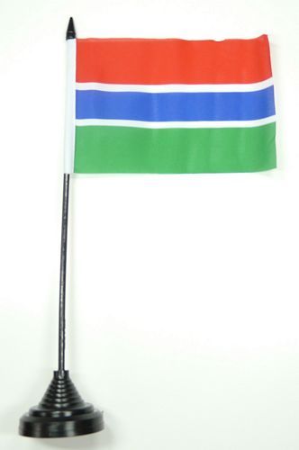Fahne / Tischflagge Gambia NEU 11 x 16 cm Flaggen