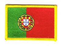 Fahnen Aufnäher Portugal Fahnen Aufnäher Portugal